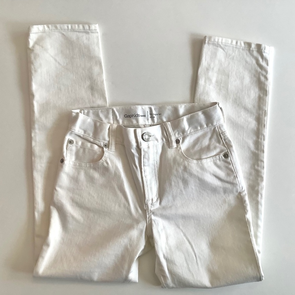 Girls white jeans